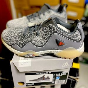 Mens Adidas CodeChaos 21 Golf Shoes size 10.5 FX6625